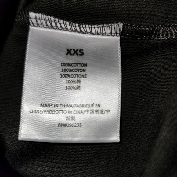 Fear Of God Essentials 1977 Crewneck Cotton T-shirt In Iron (XXS) - Picture 5 of 5